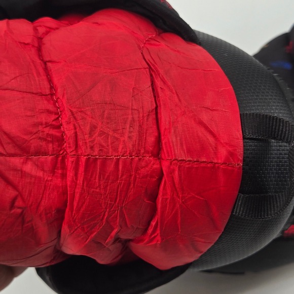 The North Face Nuptse Praction Slipper Bootie Multi Logo Black Red Mens 10 main image 5